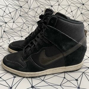 Nike Dunk Sky Hi Hidden Wedge Heel Sneaker Size 7